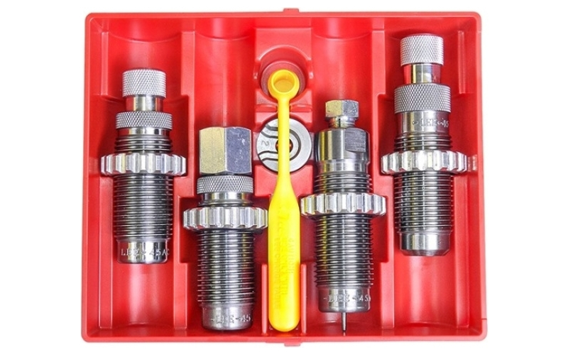 Lee Precision 4-die deluxe pistol die set 380 auto